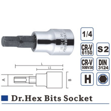 1/2" 1/4" 3/8" Hex Bits Socket for Repair Tool